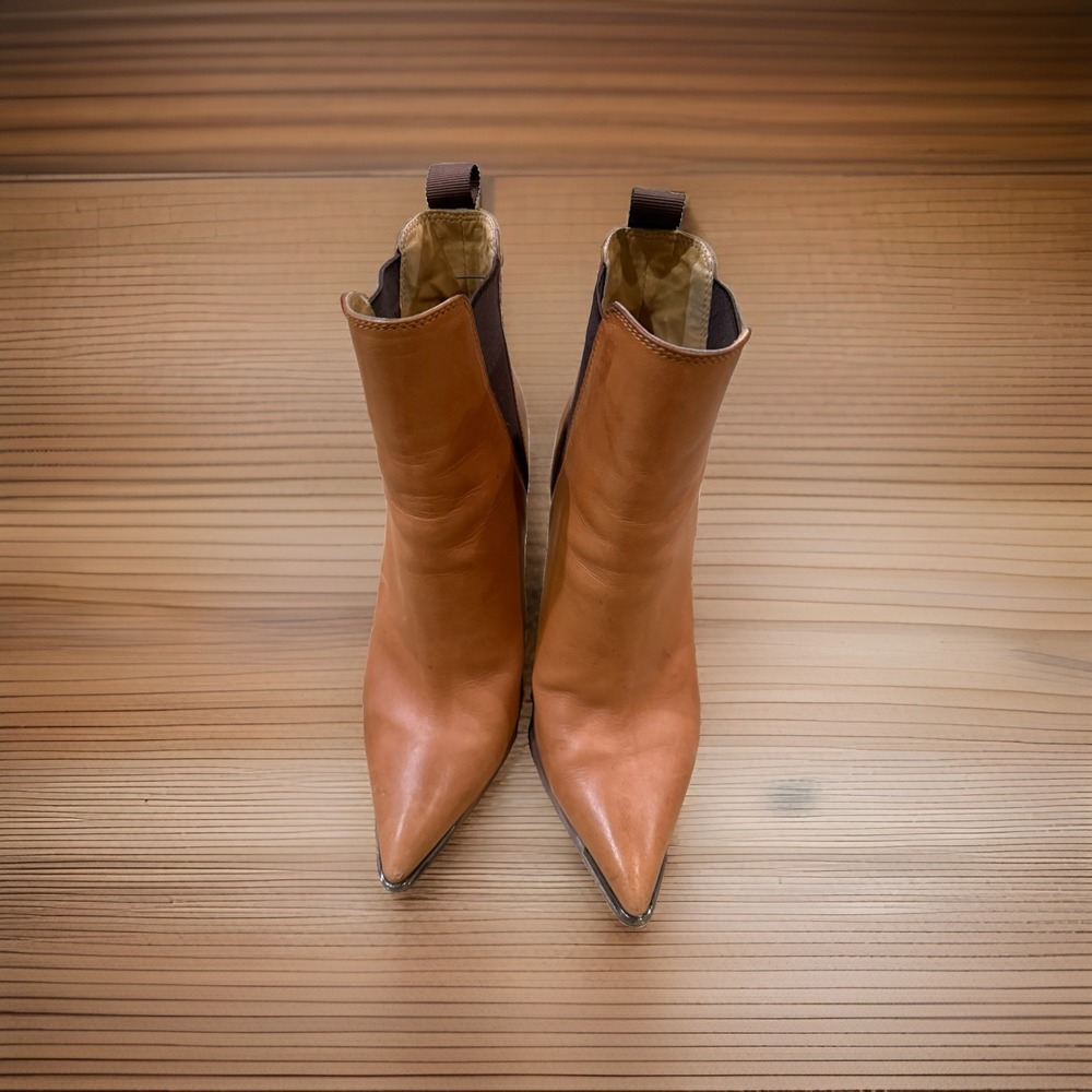 Tony Bianco Women's Dain Tan Como Boots Pointed Toe 6